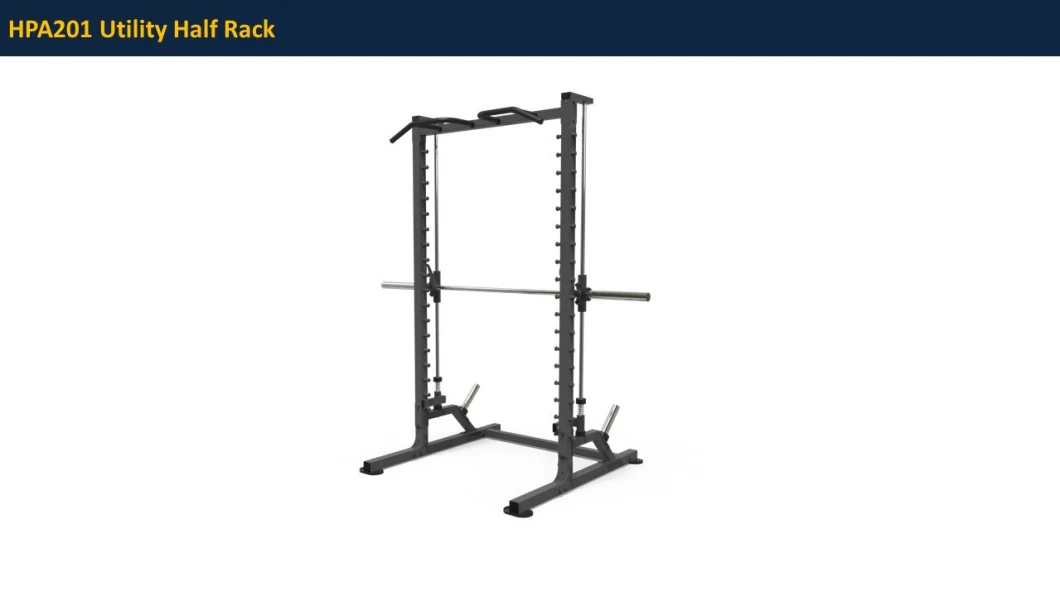 Commercial Fitness Equipment Platform Half Rack Workbench Power Rack