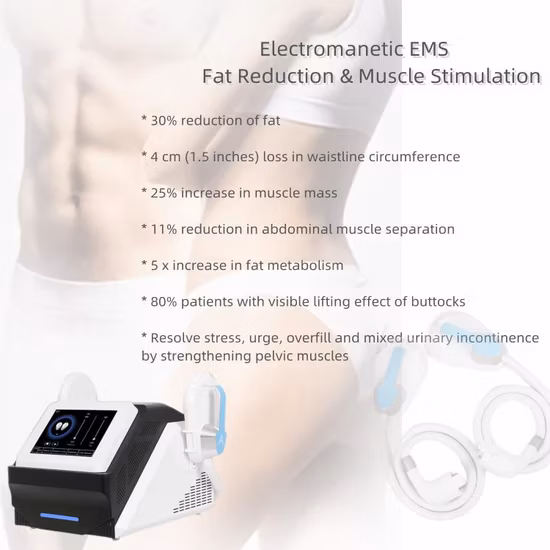 Emslim Body EMS 筋肉増強刺激装置高強度 EMS 筋肉刺激装置減量用