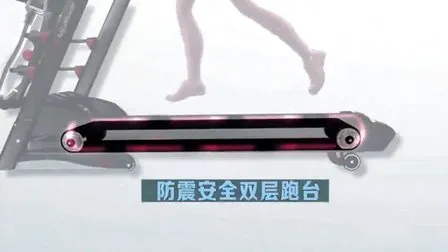 2.0HP ホームフィットネスランニングマシン電動トレッドミル (HSM-MT08)